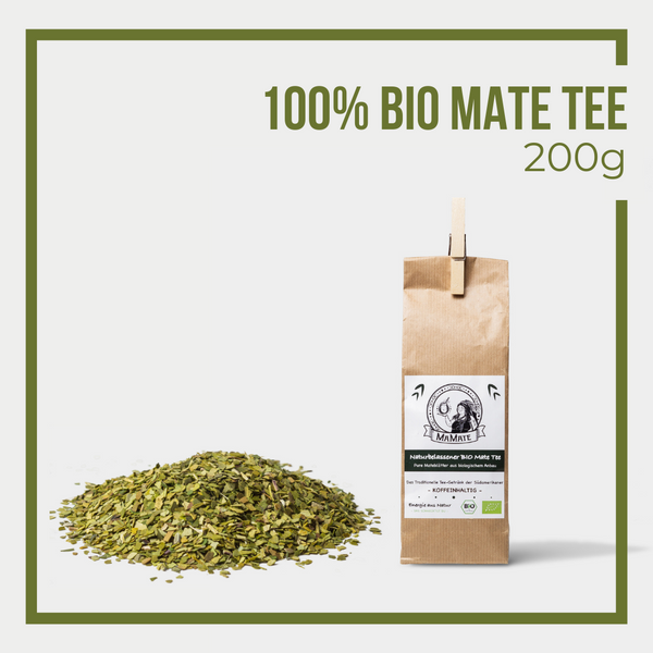 gift - 100% organic mate tea | Pure mate leaves