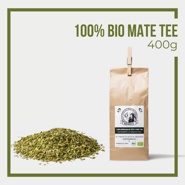 3 100% organic mate tea | Pure mate leaves