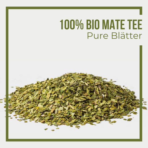 3 100% organic mate tea | Pure mate leaves